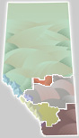 Alberta zone map