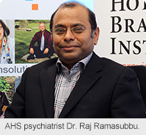 AHS psychiatrist Dr. Raj Ramasubbu.