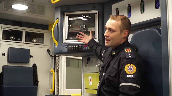 Ambulance redesign boosts safety for paramedics, patients