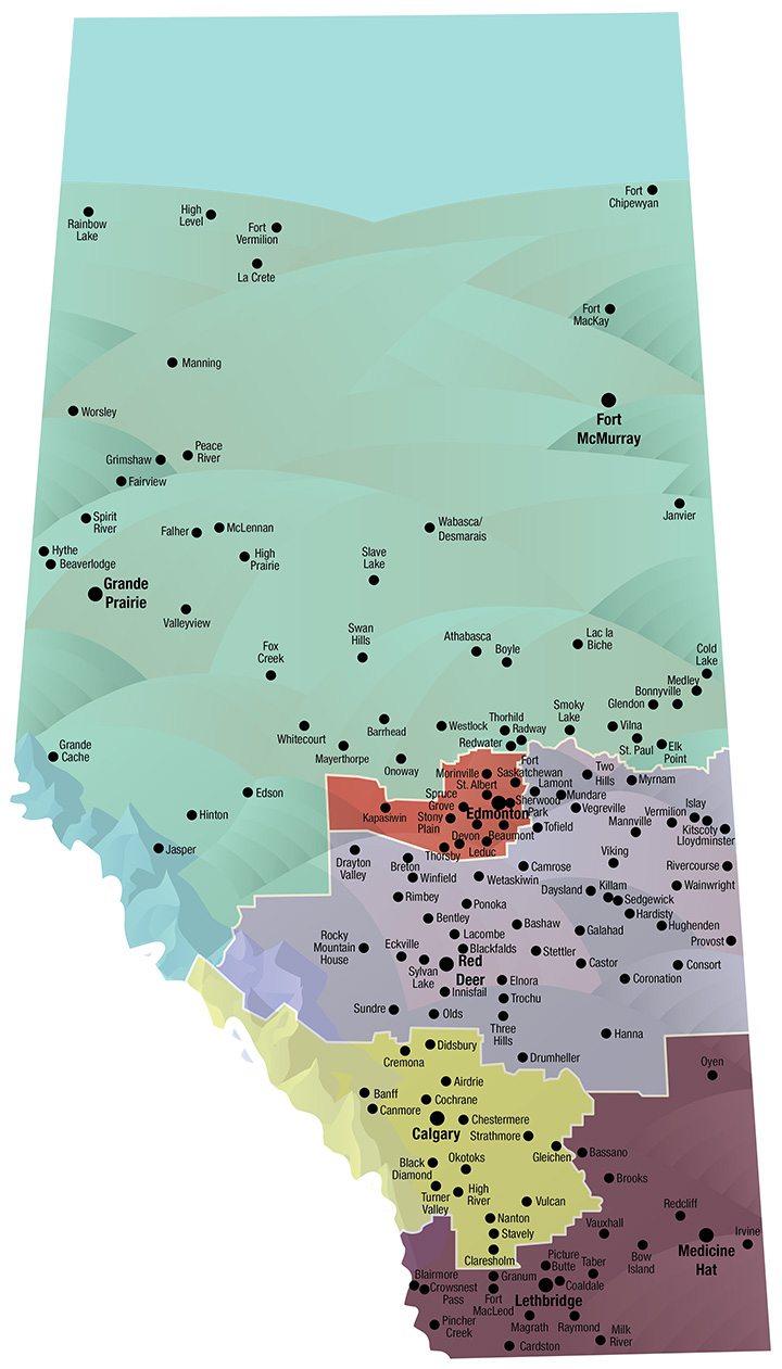 AHS Zone Map