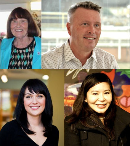 Renate Sainsbury, David Sheard, Jennifer Chan, Nicole Gaudet