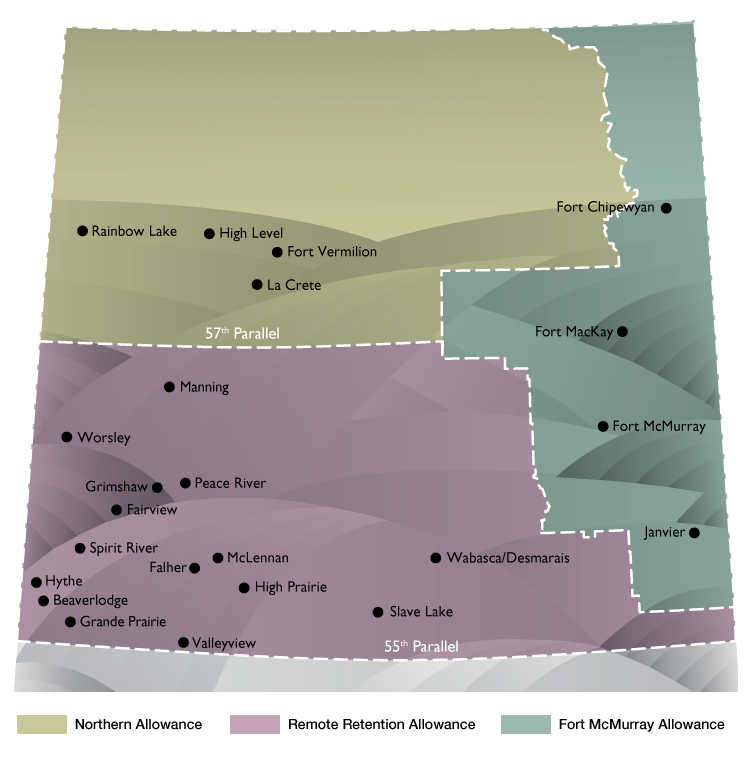 Northern Map