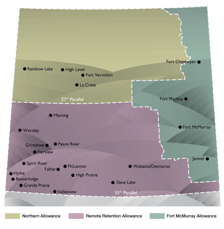 Northern Map