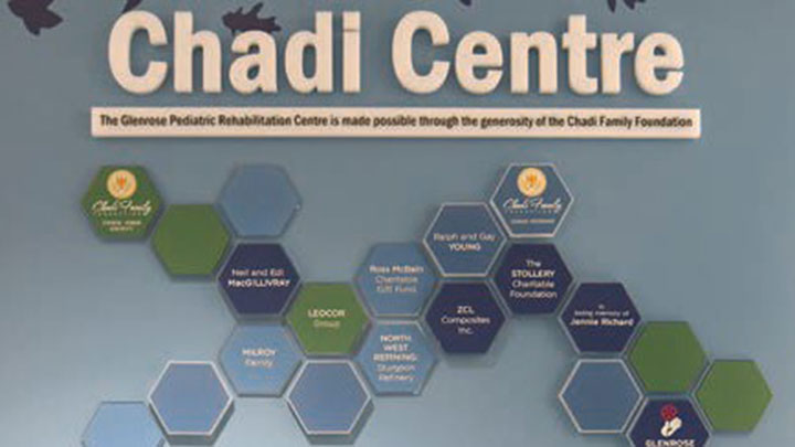 Chadi Centre Donor Wall