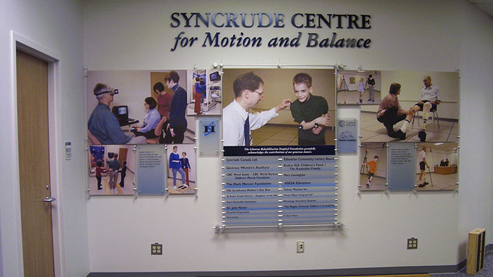 Entrance of the Syncrude Centre for Motion & Balance