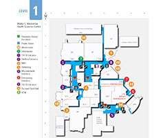 Stollery 1rst Floor Map