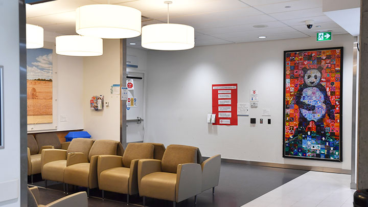 ck hui heart centre waiting room