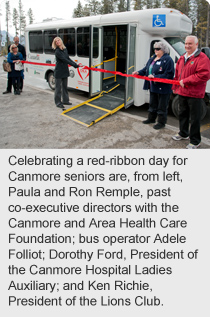 handibus ribbon cutting