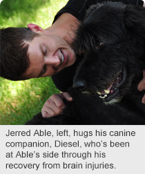 Jerred Able and Diesel