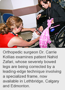 New hope for patients with bowed legs, skeletal problems