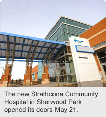 The new Strathcona Community Hospital in Sherwood Park opened its doors May 21.