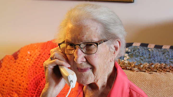 Fern, 98, finds a way to ‘visit’ and touch hearts