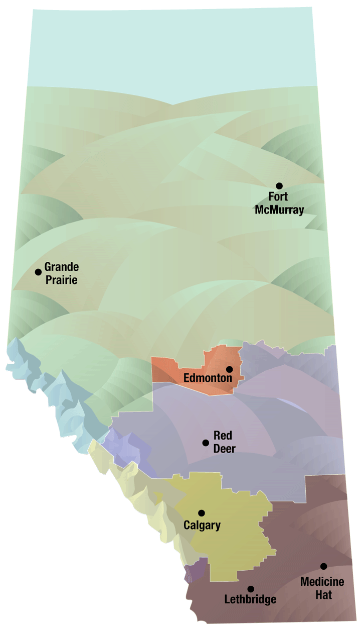 Zone map