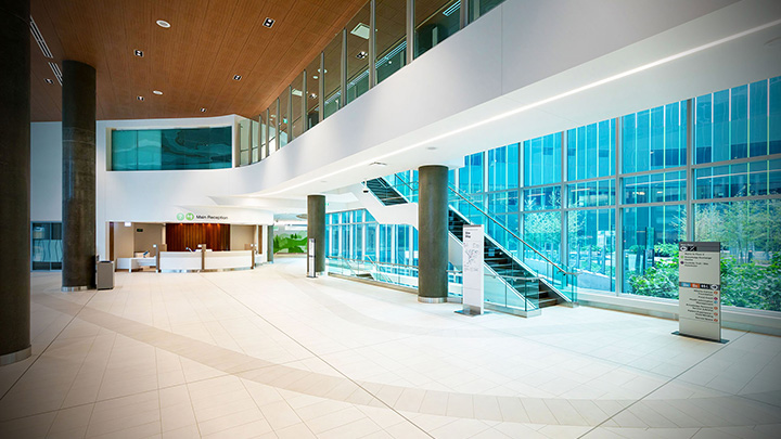 Main lobby of the Arthur Child