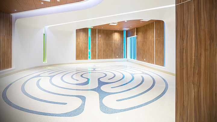 Arthur Child Sacred Space, main floor