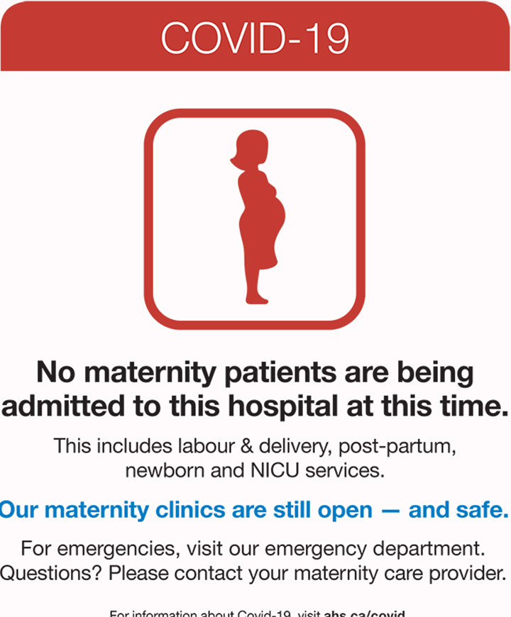 Maternity Care Closed