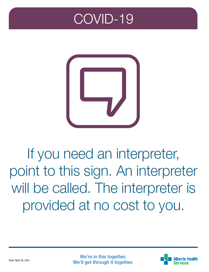 Need an Interpreter