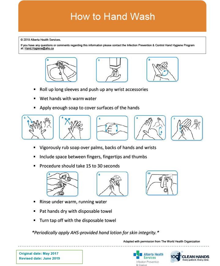 COVID-19 Signage &amp; Posters | Alberta Health Services