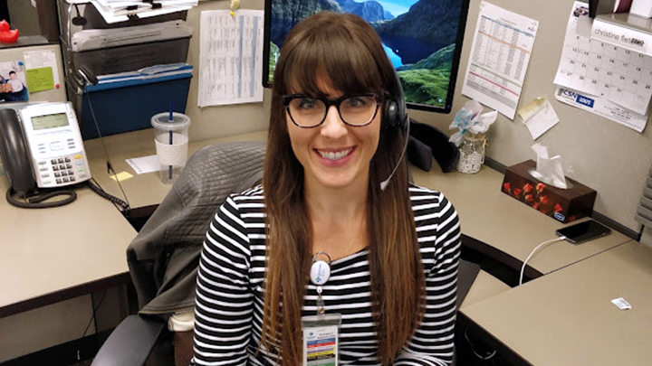 Health Link dietitian Christine Fletcher enjoys answering a broad range of food and nutrition questions for Albertans.