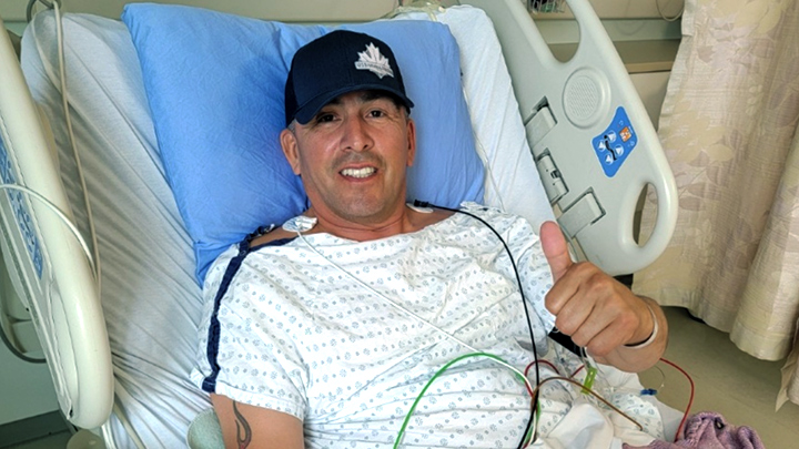 David Bouchier is grateful for the swift action of the staff at the William J. Cadzow - Lac La Biche Healthcare Centre that saved his life during a heart attack over the Canada Day weekend.
