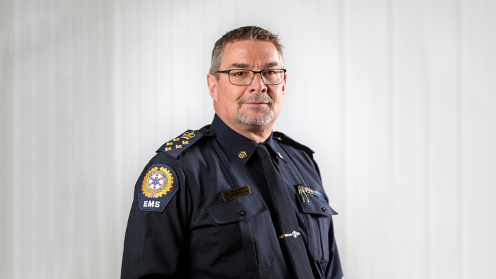 Work to address continued EMS system pressures and create more capacity is advancing, says Darren Sandbeck, chief paramedic and senior provincial director for AHS EMS.