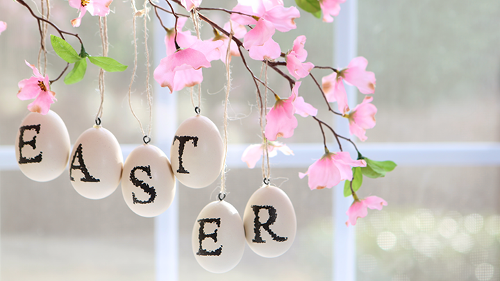An Edmonton woman has started a Facebook encouraging people to decorate their windows and front doors with Easter crafts and messages.