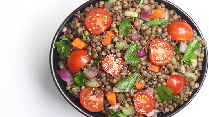 Tangy Lentil Salad