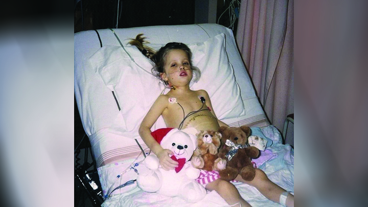 Hillory Miller was five and near death when she received Brandy McDermott’s liver in 1995.