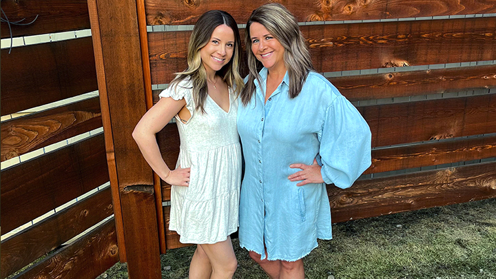 Registered Nurse Karen Pelletier, with almost four decades of caring for newborns in neonatal intensive care, inspired her daughter Jamie Faulkner, an RN in cardiology, to follow in her career footsteps. Today, the mother-daughter duo work in different units at the Royal Alexandra Hospital.