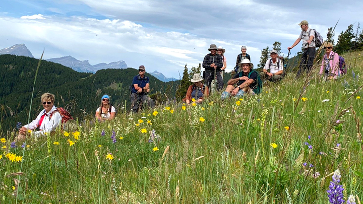 Prairie Mountain Health Advisory Council created Our Stories of Resilience – Patching Our Quilt, an online platform for people to upload, contribute and share their successes during the pandemic. One hiking group, who call themselves The Ramblers, shared a photo of an outing.