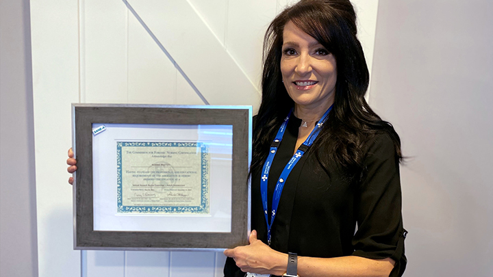 Ronnie Biletsky — a member of the Central Alberta Sexual Assault Response Team and the Domestic Violence Program coordinator at Red Deer Regional Hospital Centre — is the first nurse in Central Zone to earn the Sexual Assault Nurse Examiner-A certificate.