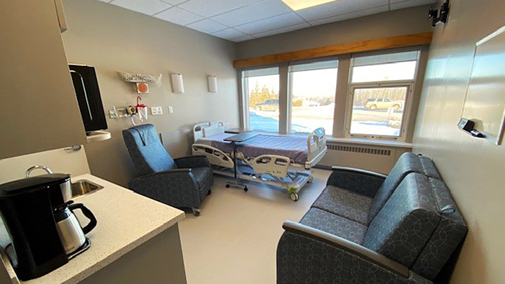 The palliative care suite at St. Theresa General Hospital in Fort Vermilion has received a significant makeover thanks in part to support from the Northwest Health Foundation.