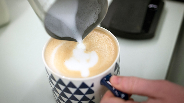 Learning barista skills not only adds to their resume, but helps youth receiving mental health services at The Summit build confidence and believe in themselves.