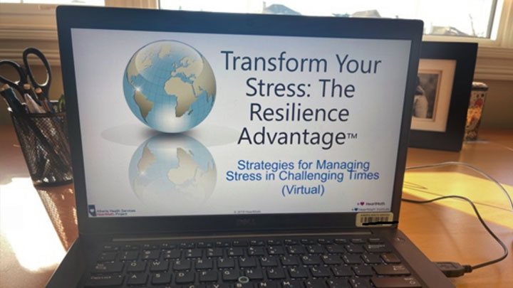 Transform Your Stress workshops are now being offered virtually by Alberta Health Services.