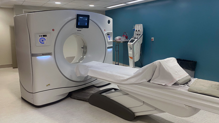Thanks to local fundraising, led by the Wainwright CT Scanner Fundraising Committee, a new full-body CT scanner at the Wainwright Health Centre is providing patients with a greater range of diagnostic tests close to home.